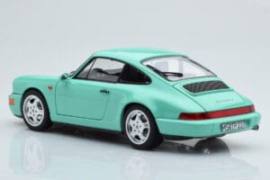 Porsche 911 964 Carrera 2 Mint Zaļš Norev 1:18 187327 Metāls — attēls 7 no 8