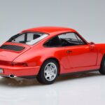 Porsche 911 964 Carrera 2 Sarkans Norev 1:18 187320 Metāls - image 3 of 7