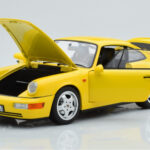 Porsche 911 964 Carrera 2 Dzeltens Norev 1:18 - image 2 of 8