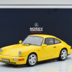 Porsche 911 964 Carrera 2 Dzeltens Norev 1:18 - image 8 of 8