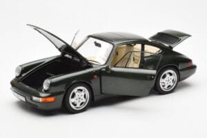 Porsche 911 964 Carrera 4 Zaļš Metallic Asia Exclusive Norev 1:18 187326 Metāls — attēls 2 no 8