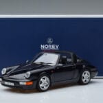Porsche 911 964 Carrera 4 Targa Zils Norev 1:18 187340 Metāls - image 8 of 8