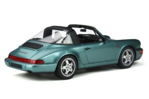 Porsche 911 964 Carrera 4 Targa Zaļš GT Spirit 1:18 GT805 Sveķi — attēls 2 no 8