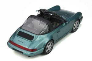 Porsche 911 964 Carrera 4 Targa Zaļš GT Spirit 1:18 GT805 Sveķi — attēls 6 no 8