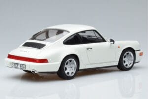 Porsche 911 964 Carrera 4 Balts GT Spirit 1:18 GT713 Sveķi — attēls 2 no 6