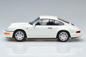 Porsche 911 964 Carrera 4 Balts GT Spirit 1:18 GT713 Sveķi — attēls 3 no 6