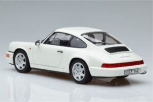 Porsche 911 964 Carrera 4 Balts GT Spirit 1:18 GT713 Sveķi — attēls 5 no 6