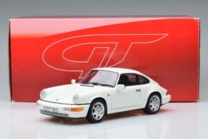 Porsche 911 964 Carrera 4 Balts GT Spirit 1:18 GT713 Sveķi — attēls 6 no 6