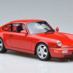 Porsche 911 964 RS Club Sport Sarkans GT Spirit 1:18 GT060 Sveķi - image 5 of 6