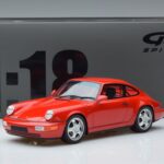 Porsche 911 964 RS Club Sport Sarkans GT Spirit 1:18 GT060 Sveķi - image 6 of 6