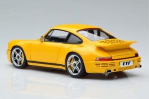 Porsche 911 964 RUF CTR Anniversary Blossom Dzeltens Almost Real 1:18 880301 Metāls — attēls 7 no 8