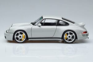 Porsche 911 964 RUF SCR Chalk Pelēks Almost Real 1:18 880204 Metāls — attēls 4 no 7