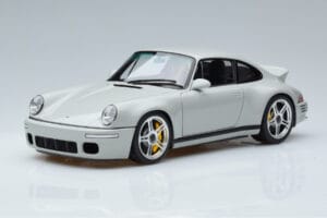 Porsche 911 964 RUF SCR Chalk Pelēks Almost Real 1:18 880204 Metāls