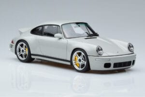 Porsche 911 964 RUF SCR Chalk Pelēks Almost Real 1:18 880204 Metāls — attēls 5 no 7
