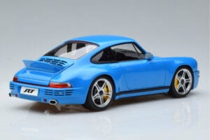 Porsche 911 964 RUF SCR Mexico Zils Almost Real 1:18 880202 Metāls — attēls 3 no 10