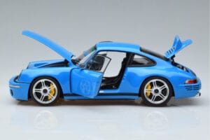 Porsche 911 964 RUF SCR Mexico Zils Almost Real 1:18 880202 Metāls — attēls 4 no 10