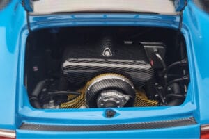 Porsche 911 964 RUF SCR Mexico Zils Almost Real 1:18 880202 Metāls — attēls 9 no 10