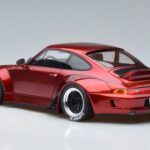 Porsche 911 964 RWB Duck Tail Candy Apple GT Spirit 1:18 GT759 Sveķi - image 5 of 6