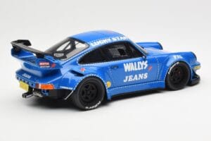 Porsche 911 964 RWB Osho Arrow Zils GT Spirit 1:18 GT448 Sveķi — attēls 2 no 6