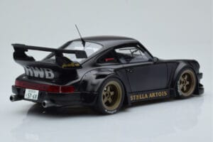 Porsche 911 964 RWB Stella Artois Melns GT Spirit 1:18 GT421 Sveķi — attēls 2 no 6