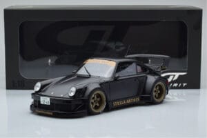 Porsche 911 964 RWB Stella Artois Melns GT Spirit 1:18 GT421 Sveķi — attēls 6 no 6