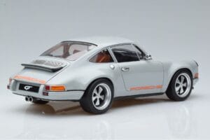 Porsche 911 964 Singer Pelēks GT Spirit 1:18 GT088 Sveķi — attēls 2 no 6