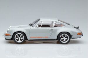 Porsche 911 964 Singer Pelēks GT Spirit 1:18 GT088 Sveķi — attēls 3 no 6