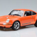 Porsche 911 964 Singer Oranžs Īpašais Izdevums GT Spirit 1:18 ZM049 Sveķi