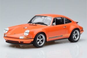 Porsche 911 964 Singer Oranžs Īpašais Izdevums GT Spirit 1:18 ZM049 Sveķi
