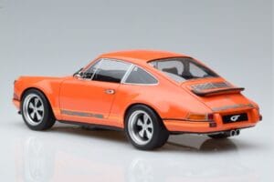Porsche 911 964 Singer Oranžs Īpašais Izdevums GT Spirit 1:18 ZM049 Sveķi — attēls 5 no 6