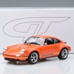 Porsche 911 964 Singer Oranžs Īpašais Izdevums GT Spirit 1:18 ZM049 Sveķi - image 6 of 6