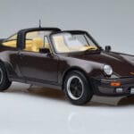Porsche 911 964 Turbo Targa Brūns Norev 1:18 187665 Metāls - image 6 of 8