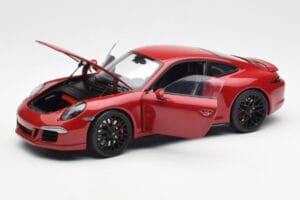 Porsche 911 991 Carrera GTS Carmine Sarkans Schuco 1:18 450039000 Metāls — attēls 2 no 8