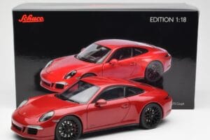 Porsche 911 991 Carrera GTS Carmine Sarkans Schuco 1:18 450039000 Metāls — attēls 8 no 8
