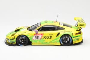 Porsche 911 GT3 R Manthey Racing #911 M. Jaminet / T. Preining / D. Olsen / N. Tandy 24 Hours of Nurburgring Winner 2021 Mini — attēls 3 no 6