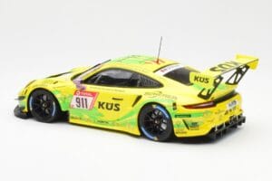 Porsche 911 GT3 R Manthey Racing #911 M. Jaminet / T. Preining / D. Olsen / N. Tandy 24 Hours of Nurburgring Winner 2021 Mini — attēls 5 no 6