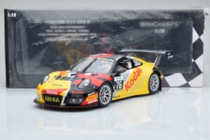 Porsche 911 GT3 R Team IMSA Performance #76 A. Pilet / F. Narac / T. Jousse / R. Cornac Class Winners 24 Hours of Spa-Francor — attēls 5 no 5