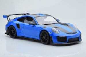 Porsche 911 GT2 RS 991.2 Weissach Package Zils Melnie Magnija Diski Minichamps 1:18 153068316 Metāls — attēls 4 no 6