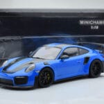 Porsche 911 GT2 RS 991.2 Weissach Package Zils Melnie Magnija Diski Minichamps 1:18 - image 6 of 6