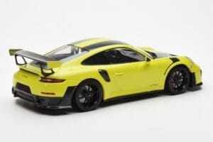 Porsche 911 991.2 GT2 RS Gaiši Zaļš Ar Melniem Magnija Diskiem Minichamps 1:18 155068300 Metāls — attēls 2 no 6