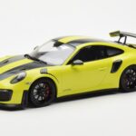 Porsche 911 991.2 GT2 RS Gaiši Zaļš Ar Melniem Magnija Diskiem Minichamps 1:18