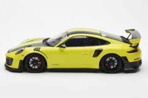 Porsche 911 991.2 GT2 RS Gaiši Zaļš Ar Melniem Magnija Diskiem Minichamps 1:18 155068300 Metāls — attēls 3 no 6