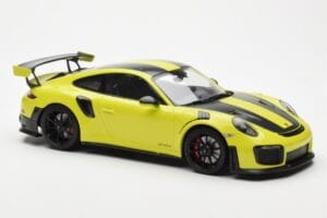 Porsche 911 991.2 GT2 RS Gaiši Zaļš Ar Melniem Magnija Diskiem Minichamps 1:18 155068300 Metāls — attēls 4 no 6