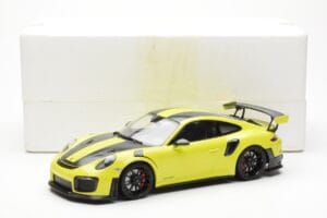 Porsche 911 991.2 GT2 RS Gaiši Zaļš Ar Melniem Magnija Diskiem Minichamps 1:18 155068300 Metāls — attēls 6 no 6