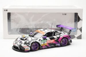 Porsche 911 991.2 GT3 R #69 Team Iron Force Racing Ring Police L. Luhr / J. Slooten ADAC GT Masters 2019 Minichamps 1:18 1531 — attēls 2 no 6