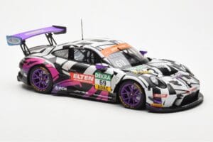 Porsche 911 991.2 GT3 R #69 Team Iron Force Racing Ring Police L. Luhr / J. Slooten ADAC GT Masters 2019 Minichamps 1:18 1531 — attēls 6 no 6