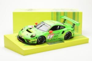 Porsche 911 991.2 GT3 R #1 Manthey Racing 24 Hours Nurburgring 2019 Minichamps 1:18 MG-M-911-19-1801 Metāls — attēls 6 no 6