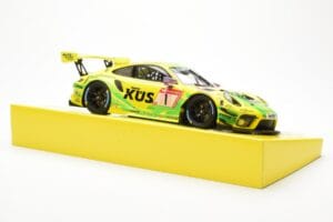 Porsche 911 991.2 GT3 R #1 Manthey Racing 24 Hours Nurburgring 2022 Minichamps 1:18 MG-M-911-24H-22-1801 Metāls — attēls 4 no 6