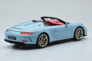 Porsche 911 991.2 Speedster Meissen Zils GT Spirit 1:18 GT408 Sveķi — attēls 2 no 6