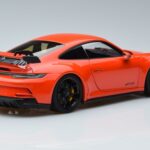 Porsche 911 992 GT3 Oranžs Norev 1:18 187300 Metāls - image 3 of 7